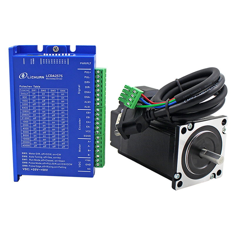 Nema 23 Closed Loop Stepper Motor Driver Kit - heißer Verkauf! 2 nm CNC-Schrittmotor-Treiber-Kit LCDA257S