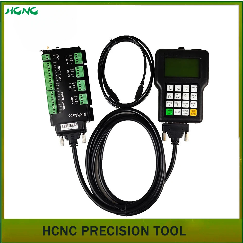 Richauto A11 Dsp Controller 3 Axis - CNC-Controller Richauto DSP A11E A18E 3-Achsen-4-Achsen-USB-Fernbedienungssystem,