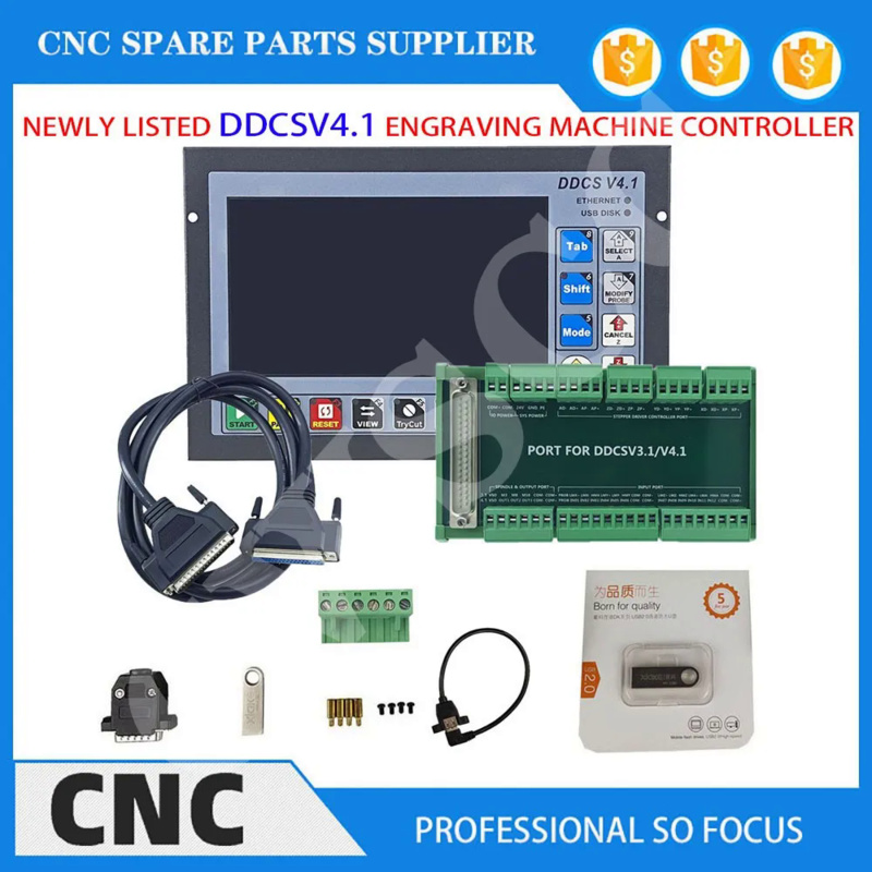 Ddcs V4.1 4 Axis Cnc Offline Controller - Das neueste DDCSV3.1-Upgrade DDCS V4.1 3/4-Achsen-CNC-Motion-Controller