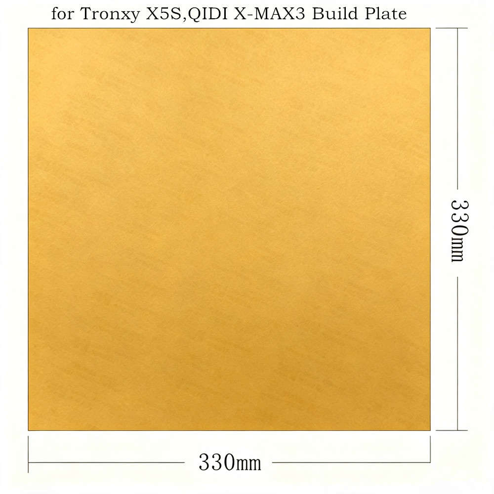 Cnc 3018 Pro Max Metal - 0,3mm PEI-Platte für 3D-Drucker, Bauplattform 330x330mm/13