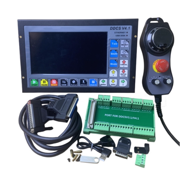 Ddcs V4.1 4 Axis Cnc Offline Controller - Digital Dream DDCS V4.1 4-Achsen-CNC-Steuerungssystem Offline-Motorsteuerung