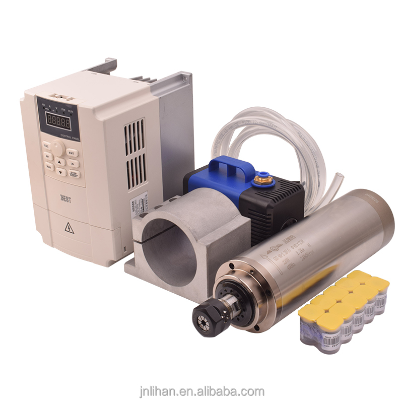 2.2Kw Water Cooled Spindle Kit Vfd - GDZ 2,2KW 220V Wassergekühlter CNC-Frässpindelmotor Inverter