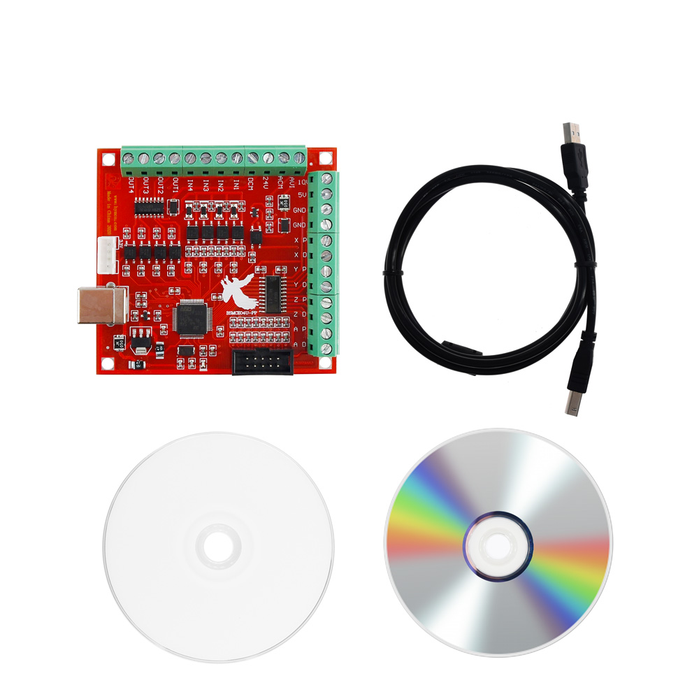 Mach3 Usb Cnc Controller 4 Axis 100Khz - Breakout Board CNC USB MACH3 4-Achsen-Steuerungskarte
