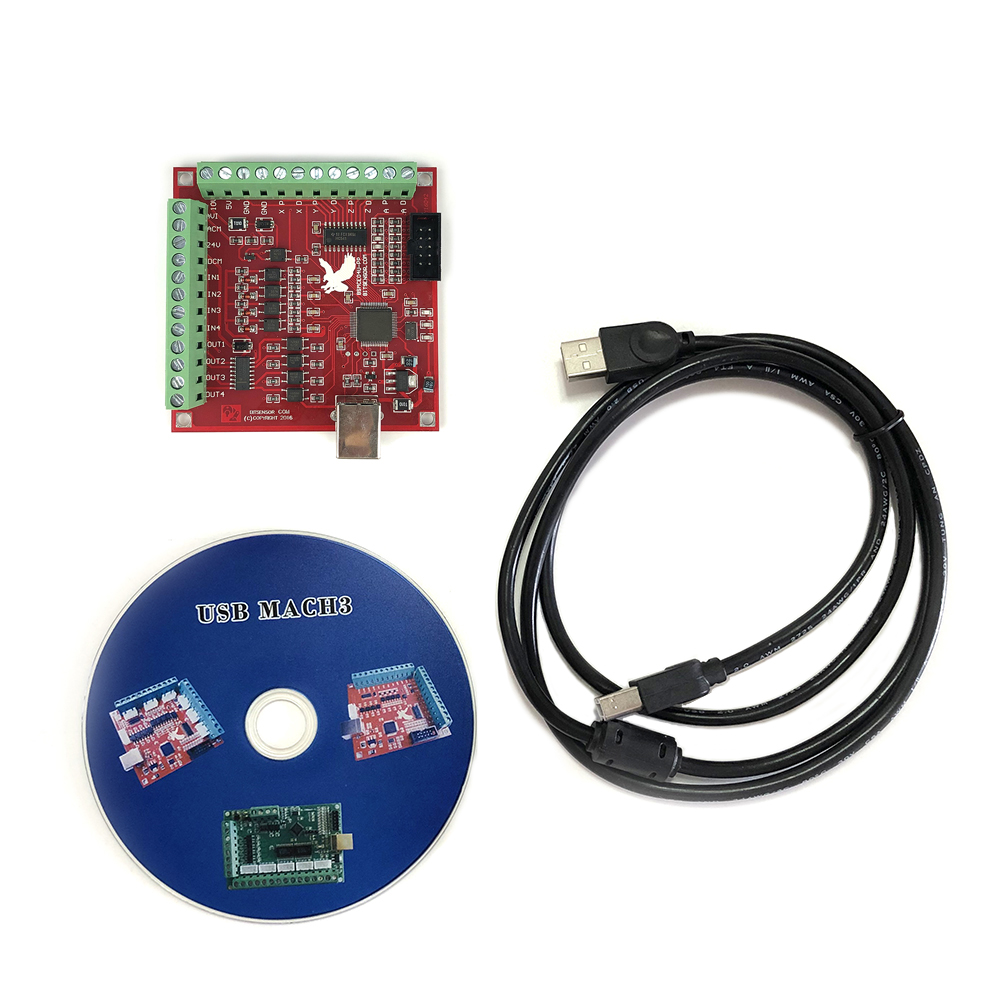 Mach3 Usb Cnc Controller 4 Axis 100Khz - CNC USB MACH3 100 Khz Breakout