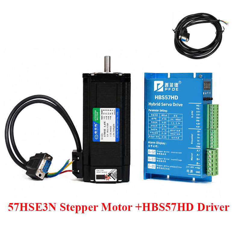 Nema 23 Closed Loop Stepper Motor Driver Kit - Nema23 Schrittmotor mit geschlossenem Regelkreis 3N.