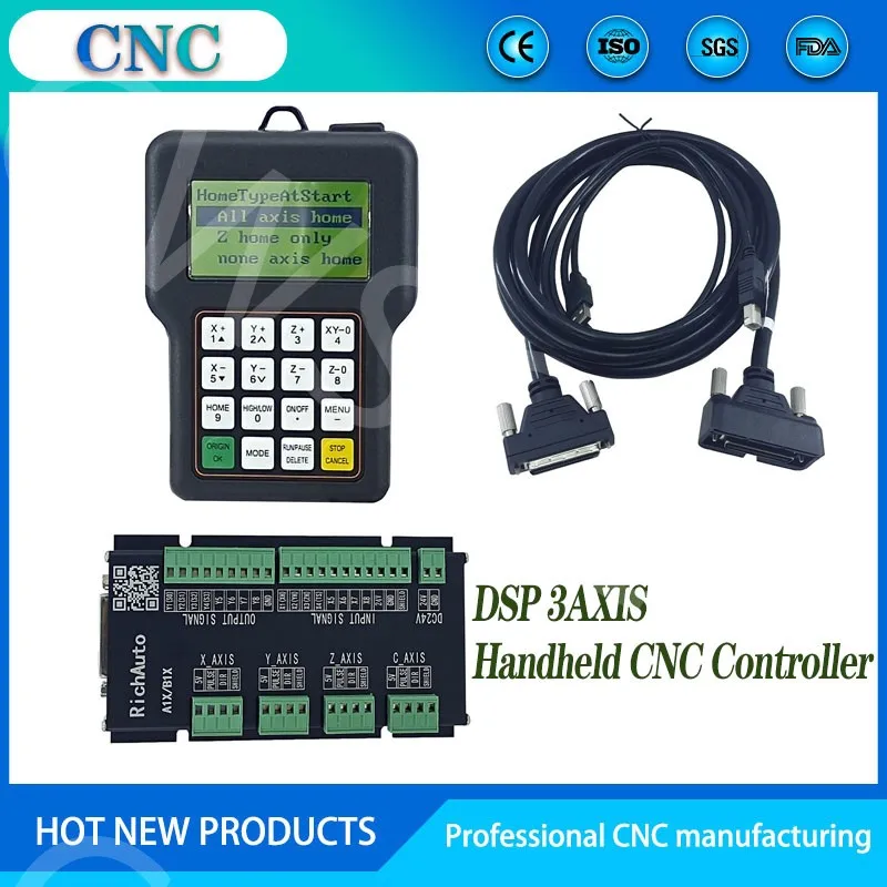 Richauto A11 Dsp Controller 3 Axis - RichAuto DSP A11E 3-Achsen-Controller, original A11E