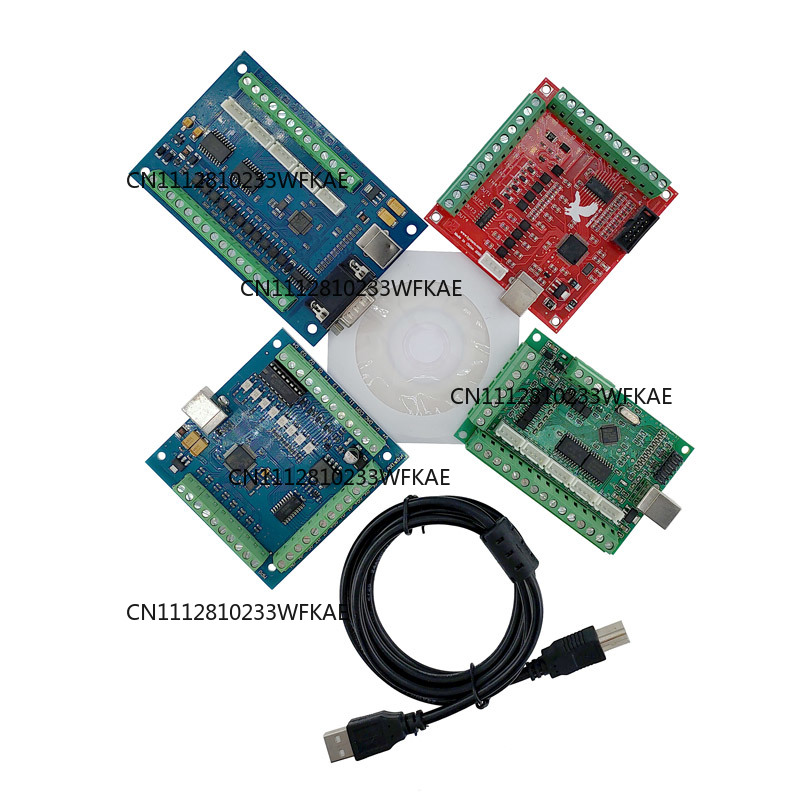 5 Axis Cnc Breakout Board Interface Mach3 - 1 Stück Breakout-Board-Schnittstellentreiber CNC-Board USB MACH3