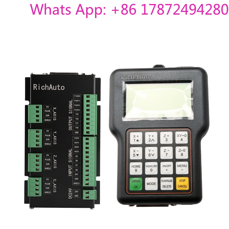 Richauto A11 Dsp Controller 3 Axis - CNC-Fräsmaschine 3-Achsen-Steuerung Rich Auto A11 DSP