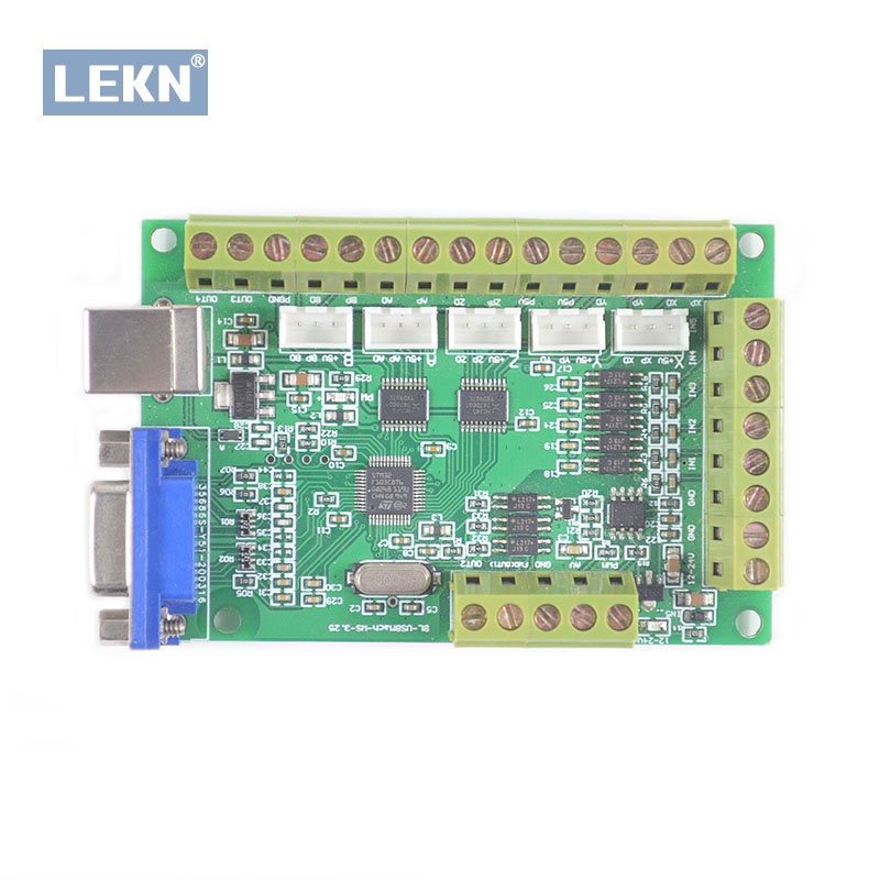 5 Axis Cnc Breakout Board Interface Mach3 - MACH3 breakout board,USB Port,100khz 5 Achsen