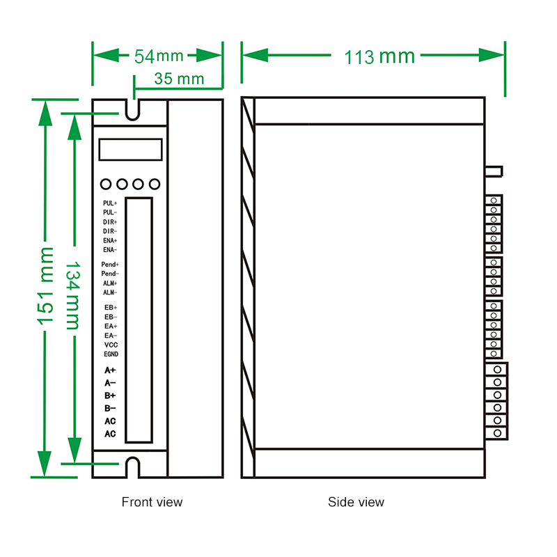HBS860H Hybrid-Servotreiber AC – Hybrid Servo Driver Nema 34 8.5Nm Bewertung und Preis