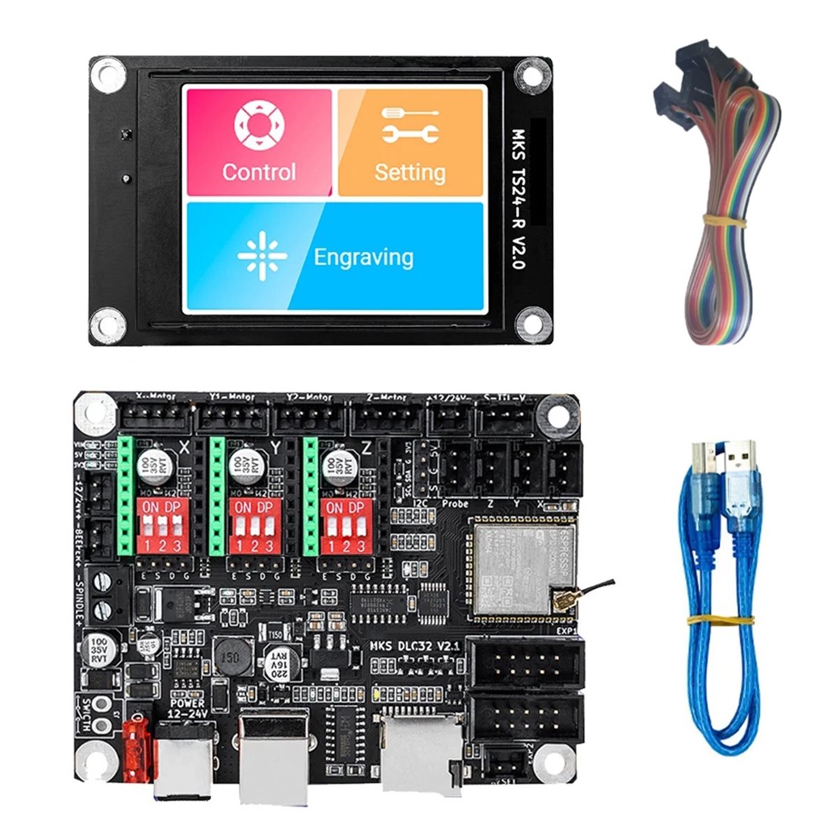 Neue Elektronik Offline-Steuer – Grbl 32 Bit Control Board Offline Display Bewertung und Preis