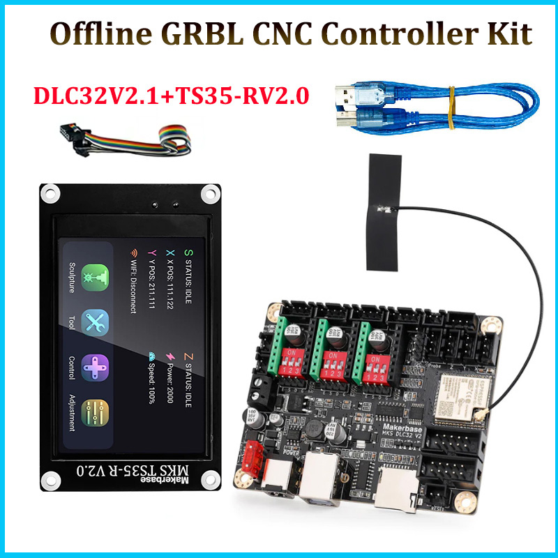 Makerbase MKS DLC32 V2.1 32Bit – Grbl 32 Bit Control Board Offline Display Bewertung und Preis