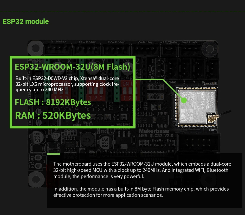 Makerbase MKS DLC32 V2.1 32Bit – Grbl 32 Bit Control Board Offline Display Bewertung und Preis