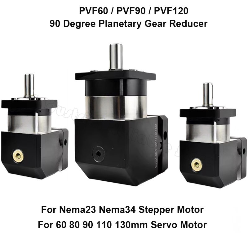 90 °   Rechtwinkliges Planeten – Planetary Gearbox Reducer Nema 23 34 Bewertung und Preis