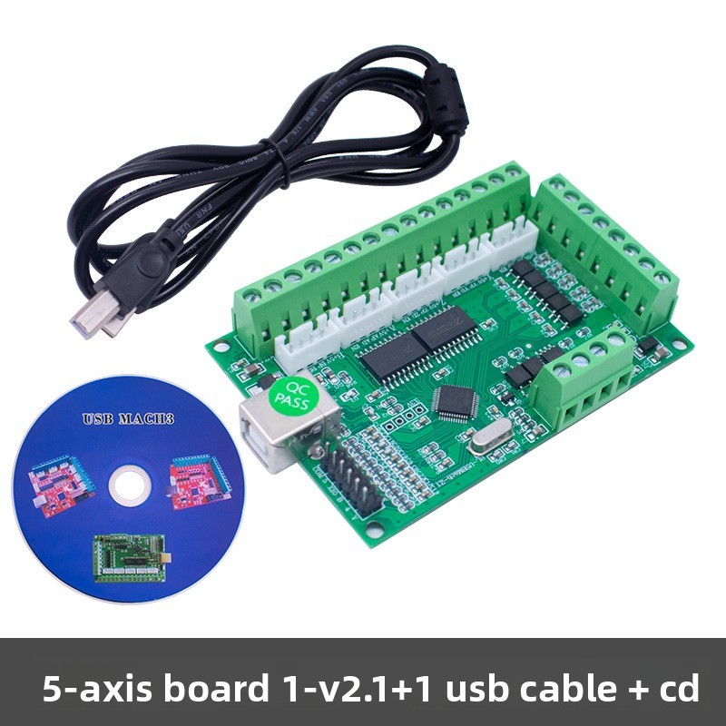 1 Stücke Motor Treiberplatine  – 5 Axis Cnc Breakout Board Interface Mach3 Bewertung und Preis