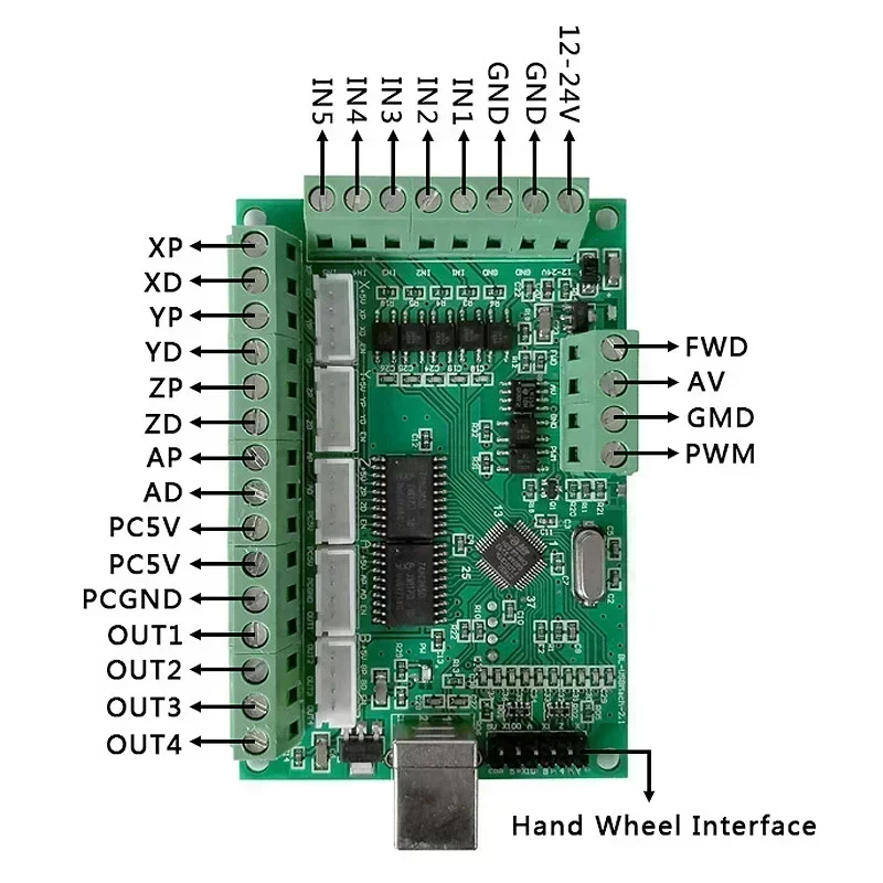5-Achsen-Schnittstellenplatine – 5 Axis Cnc Breakout Board Interface Mach3 Bewertung und Preis