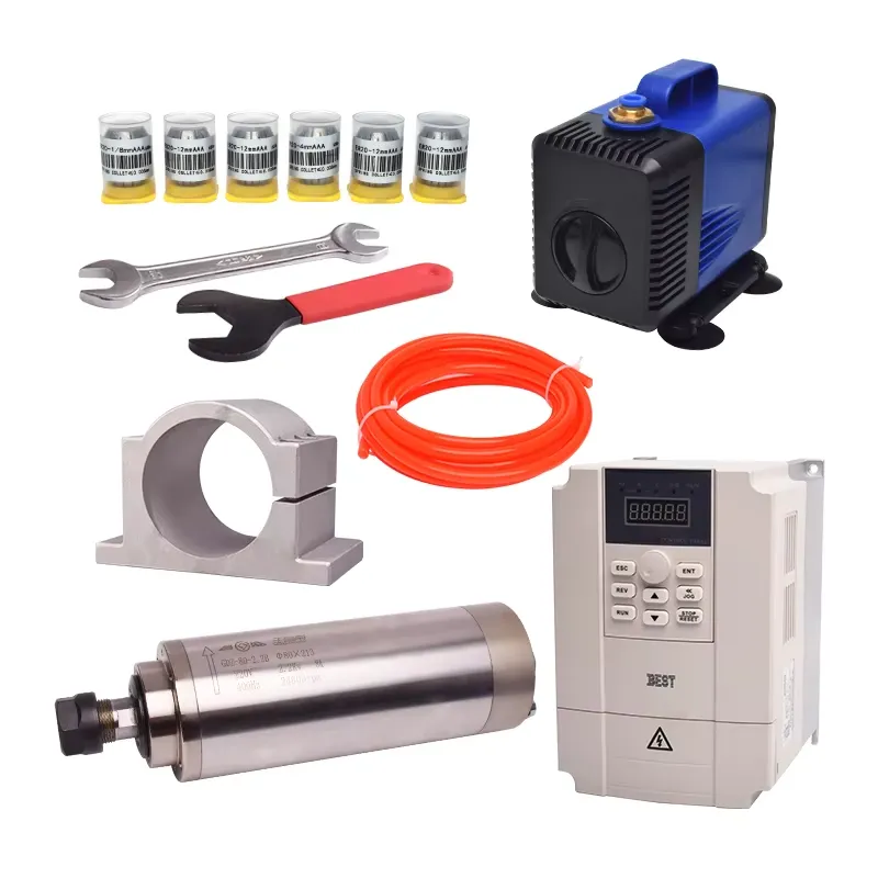 Gdz80 2,2 kW wassergekühltes S – 2.2Kw Water Cooled Spindle Kit Vfd Bewertung und Preis