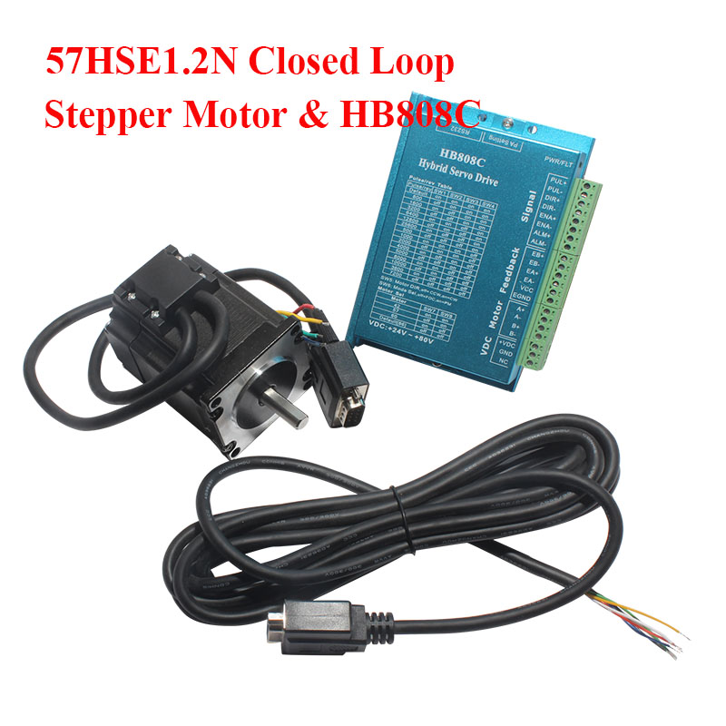 1,2 Nm Nema23 Closed-Loop-Schr – Nema 23 Closed Loop Stepper Motor Driver Kit Bewertung und Preis