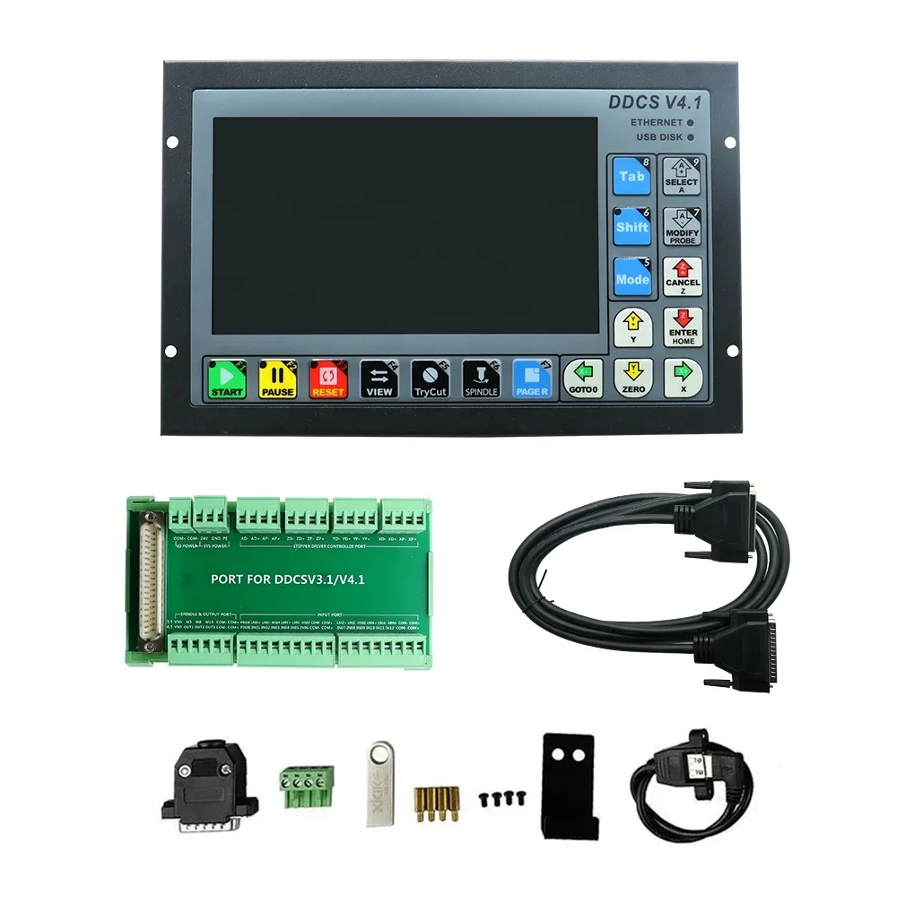 2026 HLTNC Neueste DDCS V4.1 C – Ddcs V4.1 4 Axis Cnc Offline Controller Bewertung und Preis