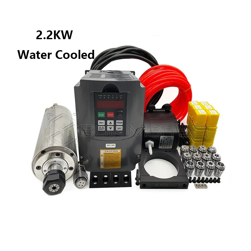 Hochwertiger 2,2 kW 220V/110V  – Er20 Collet Chuck Spindle Motor 220V Bewertung und Preis