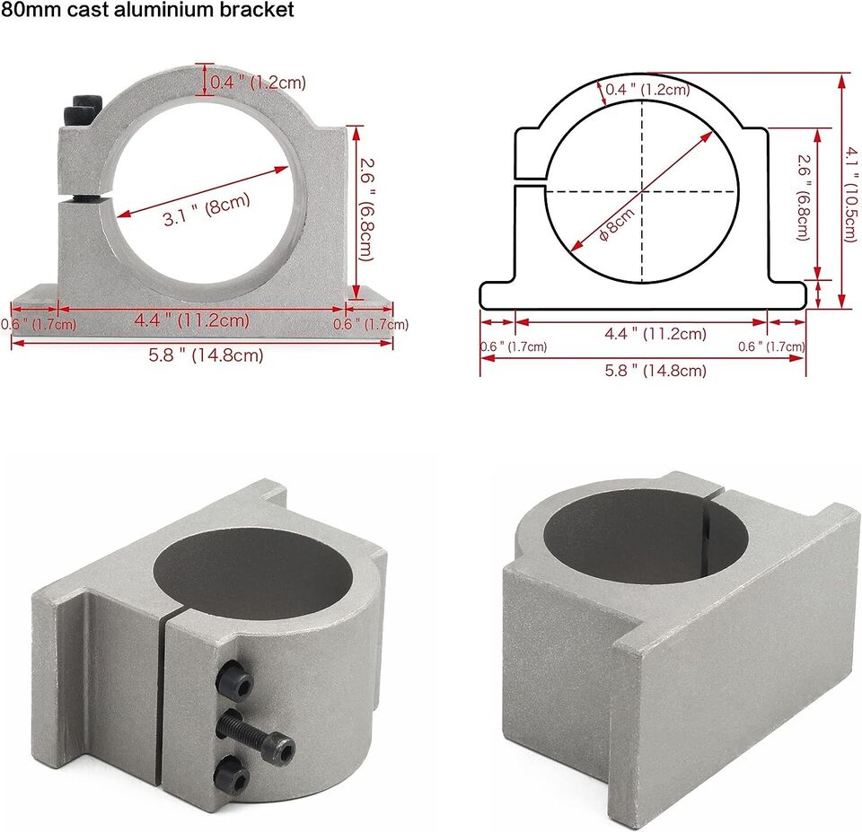 【EU/USA】 2,2 kW 220 V 8 A GDZ- – 2.2Kw Water Cooled Spindle Kit Vfd Bewertung und Preis