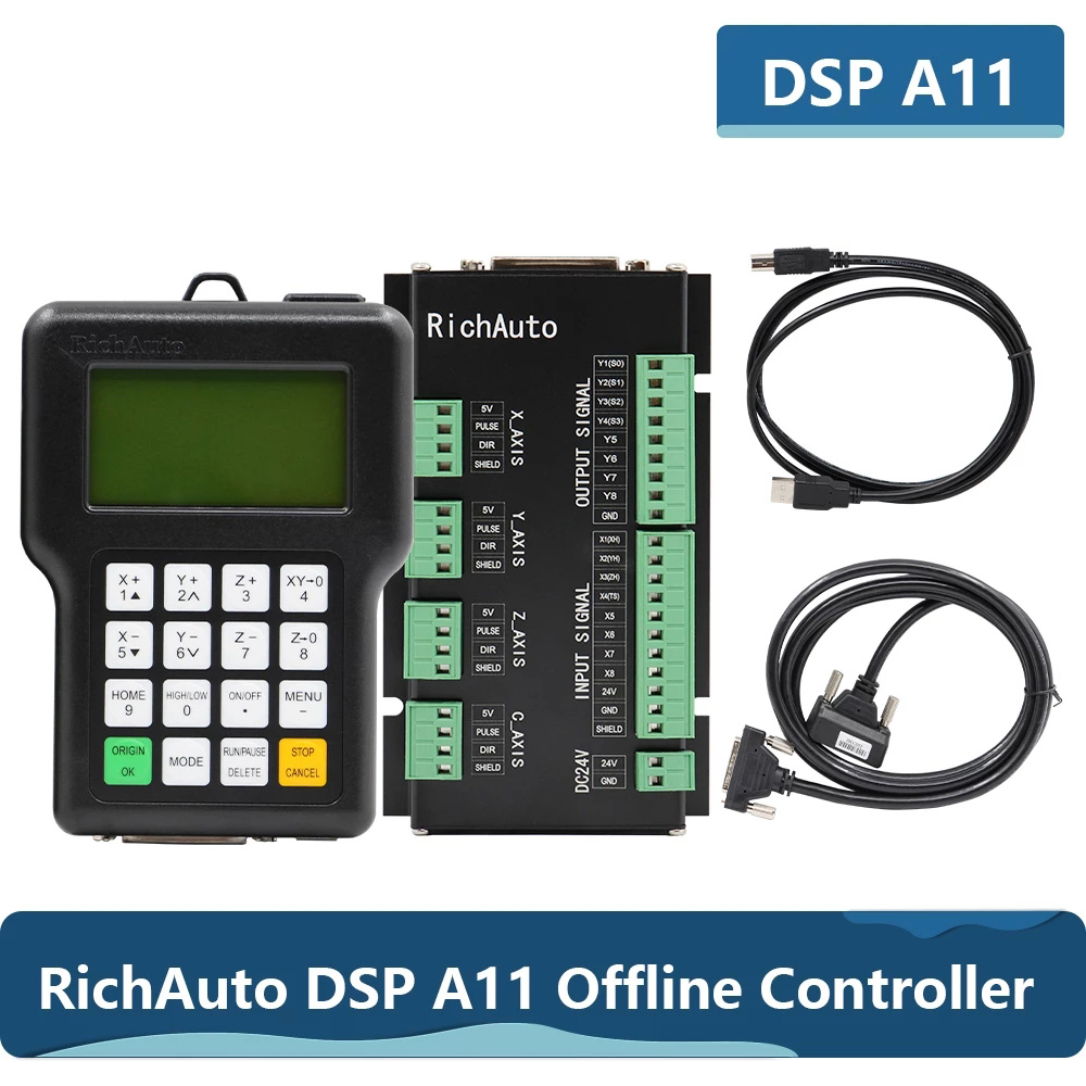 RichAuto DSP A11 CNC controlle – Richauto A11 Dsp Controller 3 Axis Bewertung und Preis