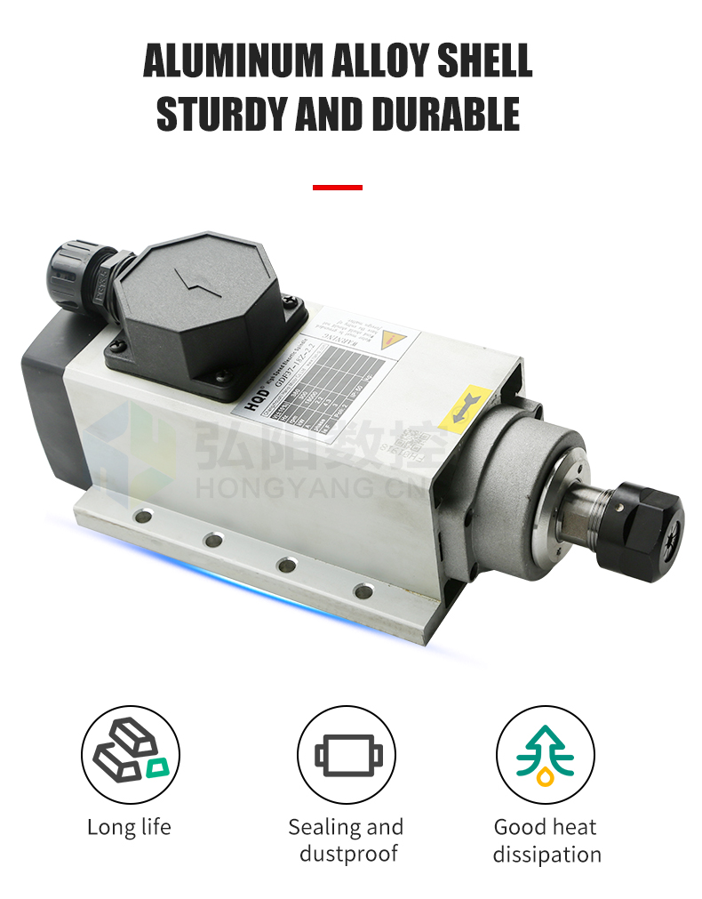 2,2 kW ER20 wassergekühlter Fr – 2.2Kw Water Cooled Spindle Kit Vfd Bewertung und Preis