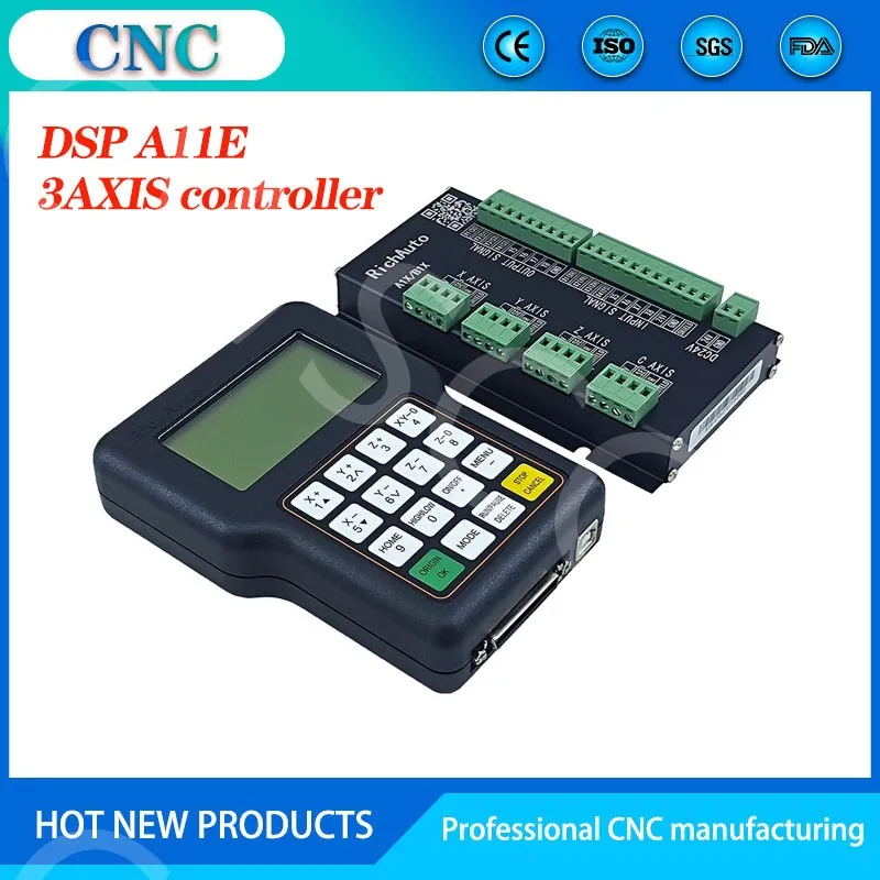 RichAuto DSP A11E 3-Achsen-Con – Richauto A11 Dsp Controller 3 Axis Bewertung und Preis