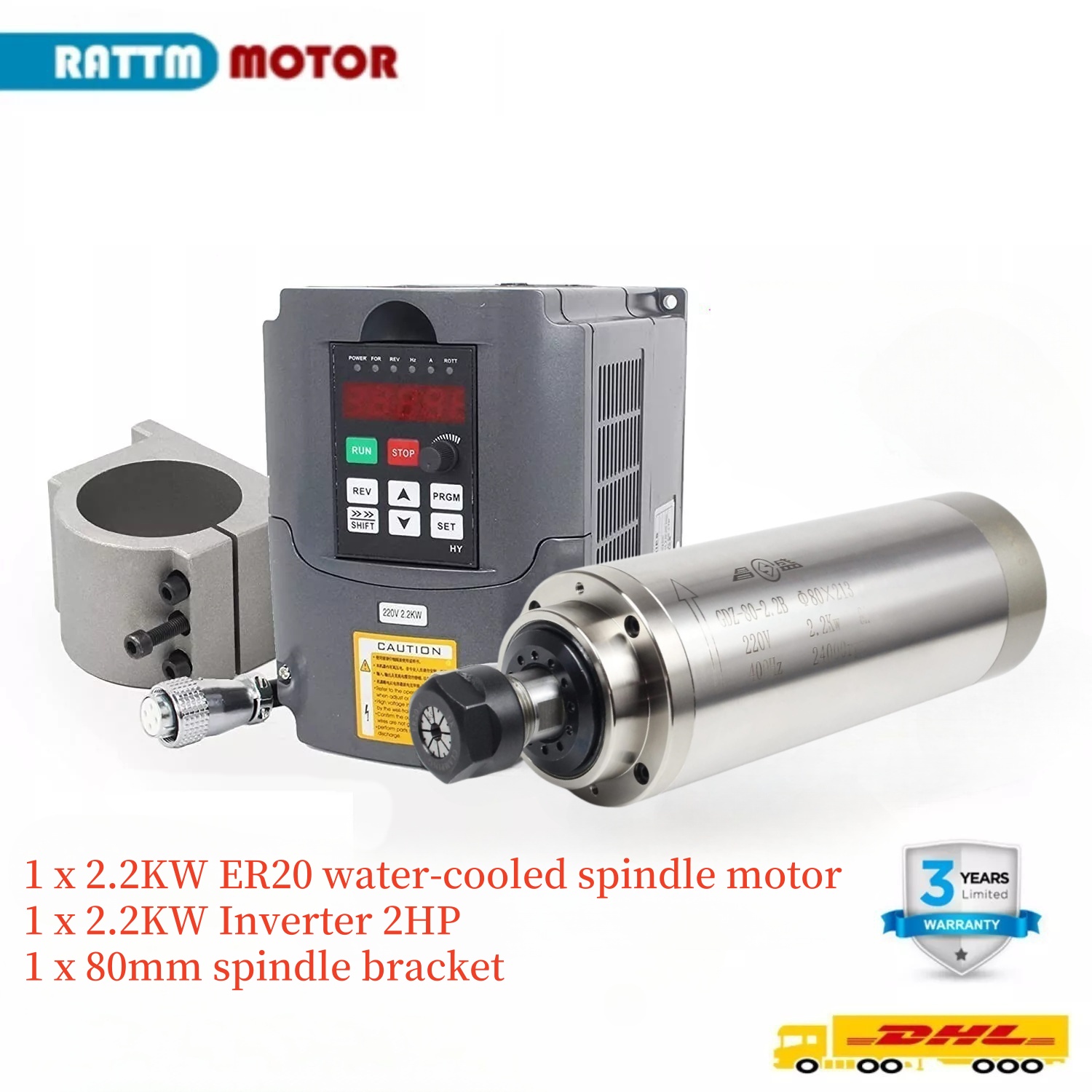 2,2 kW 110 V oder 220 V 8 A GD – 2.2Kw Water Cooled Spindle Kit Vfd Bewertung und Preis