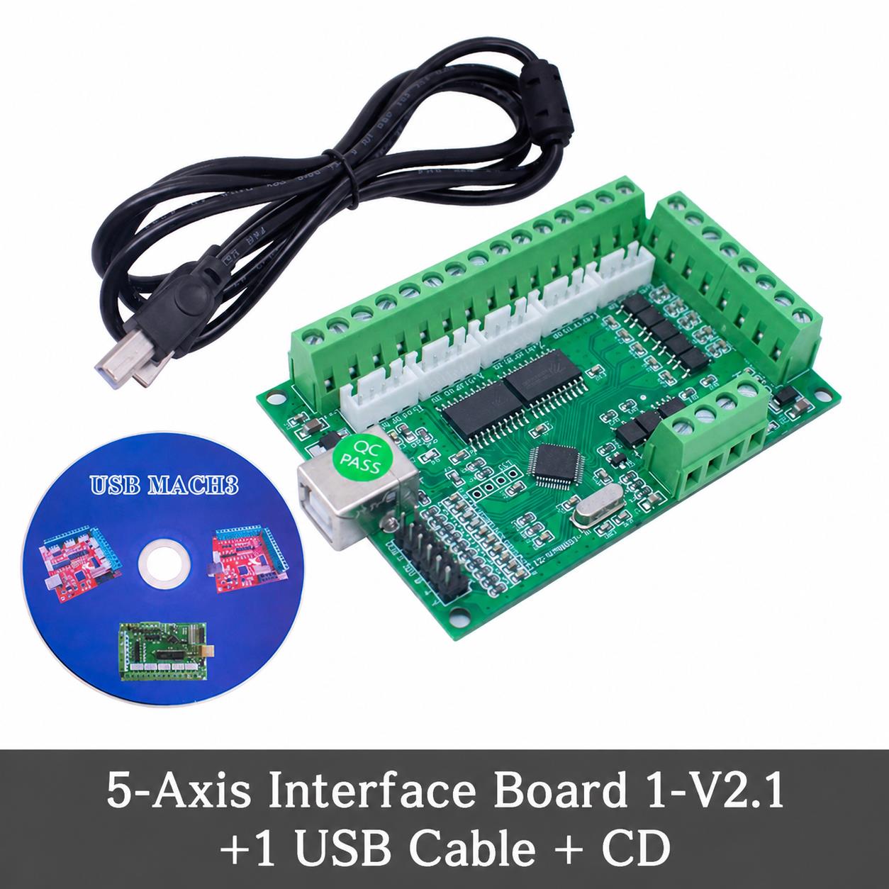 CNC MACH3 5-Achsen-Treiberplat – 5 Axis Cnc Breakout Board Interface Mach3 Bewertung und Preis