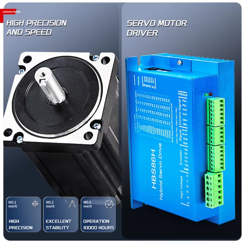 NEMA 34 Hybrid-Servokit mit ge – Hybrid Servo Driver Nema 34 8.5Nm Bewertung und Preis